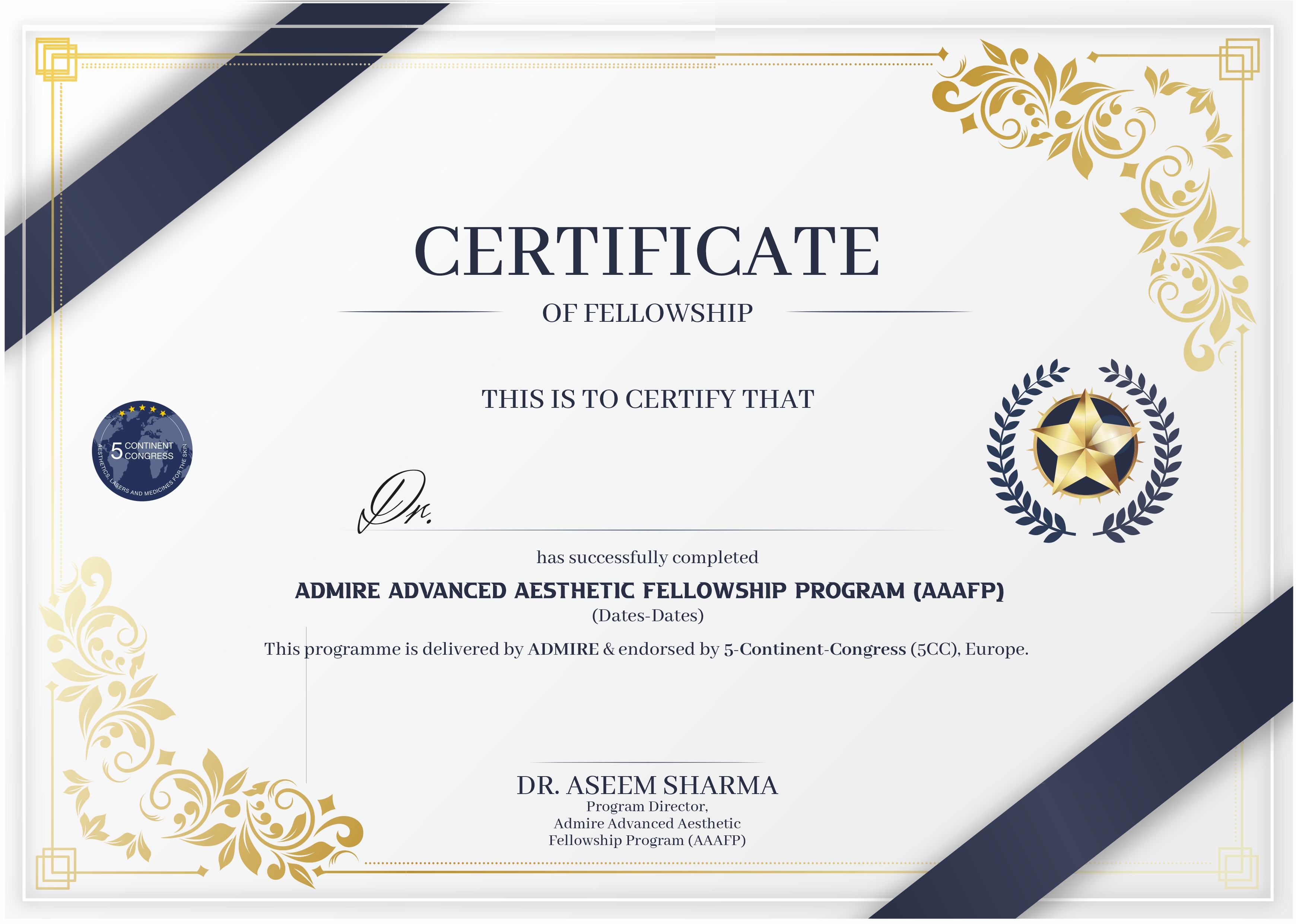 Admire Advanced Aesthetic Fellowship Program (aaafp)